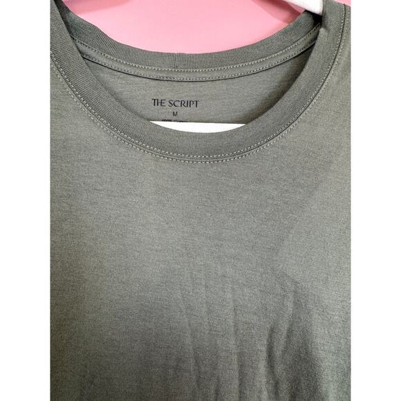The Script Le Tee in Military Green Size Medium - Picture 3 of 5
